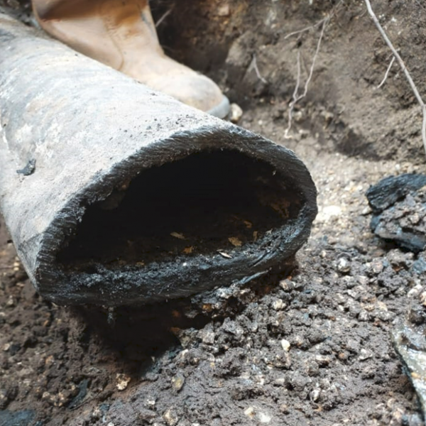 Pitch fibre pipework replacement